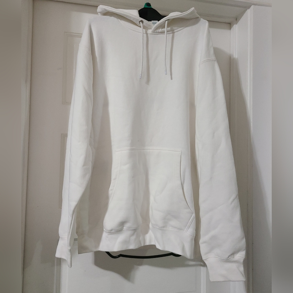 Lane Seven LS14001 Premium Pullover Hoodie White SIZE L